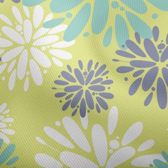 Three-Color Temperament Floral Dobby