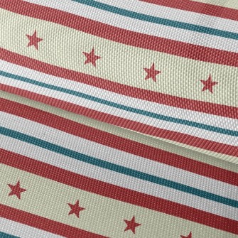 Striped Star Waterproof Oxford