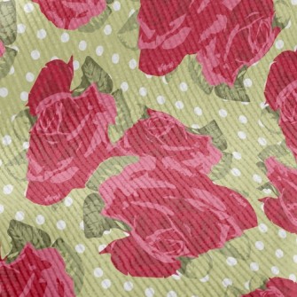 Big Rose Dot Standard Corduroy