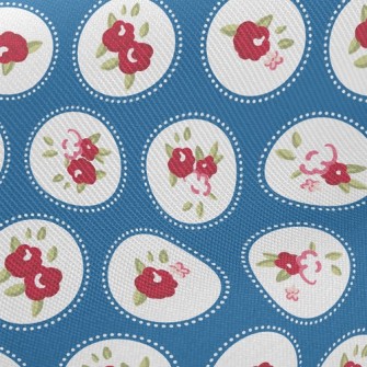 Small Ball Rose Twill
