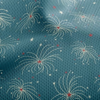 Sparklers Athletic Mesh Flat Back