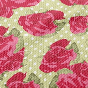 Big Rose Dot Birdseye Piqué
