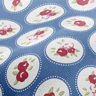 Small Ball Rose Performance Linen
