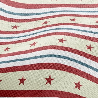 Striped Star Performance Linen