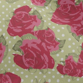 Big Rose Dot Chiffon