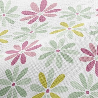 Temperament Tricolor Floret Performance Linen