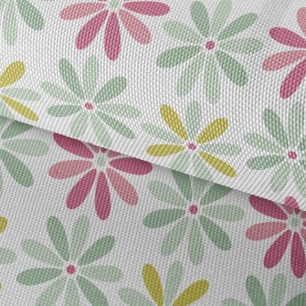 Temperament Tricolor Floret Waterproof Oxford