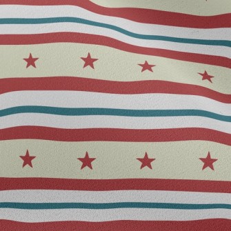 Striped Star Chiffon