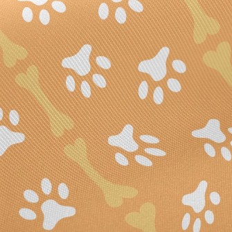 Straight Line Dog Footprint Bo Twill