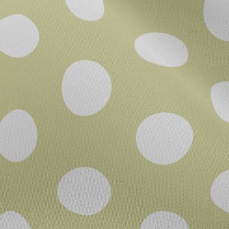 Simple White Dots Chiffon
