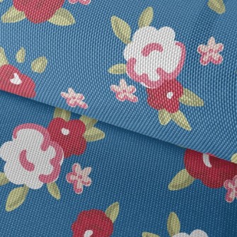 Elegant Rose Floral Waterproof Oxford