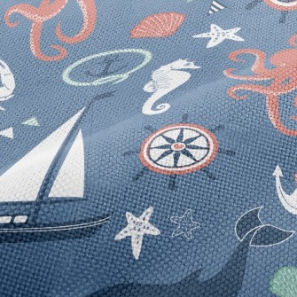 Cute Sea Creatures Performance Linen
