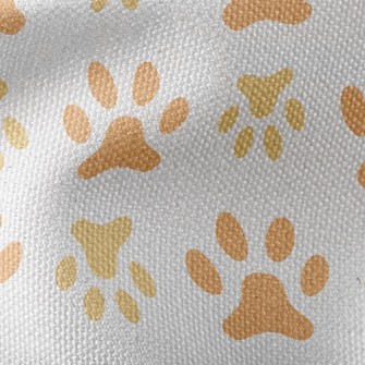 Upside Down Dog Footprints Waterproof Canvas