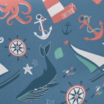 Cute Sea Creatures Twill
