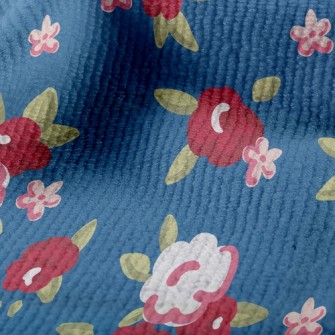 Elegant Rose Floral Terry