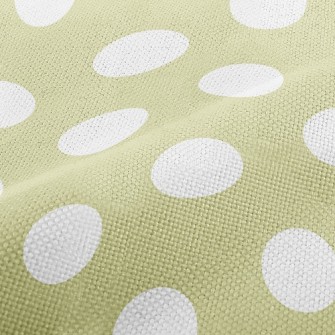 Simple White Dots Performance Linen