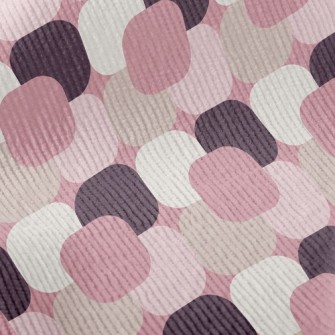 Fashion Round Standard Corduroy