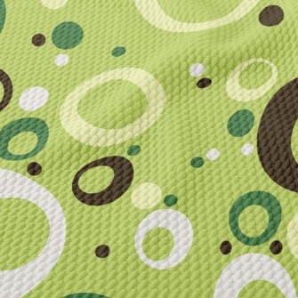 Variable Size Dots Birdseye Piqué