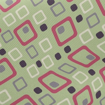 Geometric Square Cube Twill