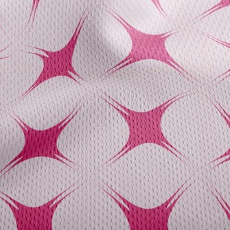 Fluorescent Light Athletic Mesh Flat Back