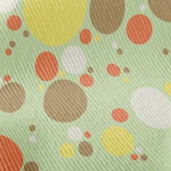Colorful Dots Standard Corduroy