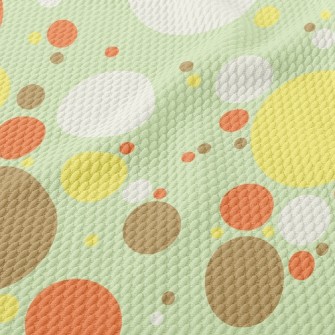 Colorful Dots Birdseye Piqué