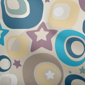 Colorful Stars And Dots Dobby