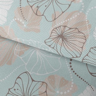 Elegant Flowers Waterproof Oxford