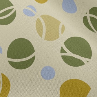 Colorful Lines Dots Chiffon