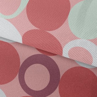 Red Fashion Dots Waterproof Oxford