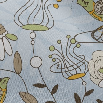 Psychedelic Garden Chiffon