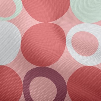 Red Fashion Dots Dobby