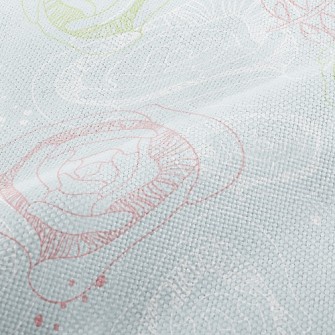 Mysterious Line Rose Performance Linen
