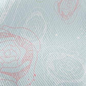 Mysterious Line Rose Standard Corduroy