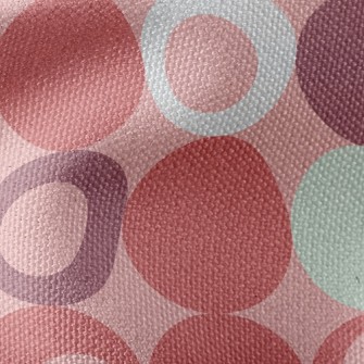 Red Fashion Dots Waterproof Canvas