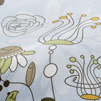 Psychedelic Garden Performance Linen