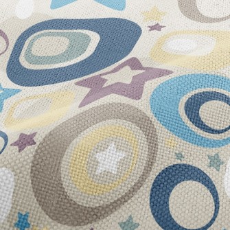 Colorful Stars And Dots Performance Linen