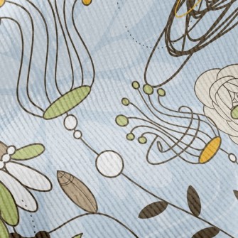 Psychedelic Garden Standard Corduroy