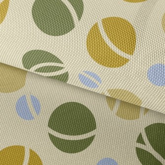 Colorful Lines Dots Waterproof Oxford