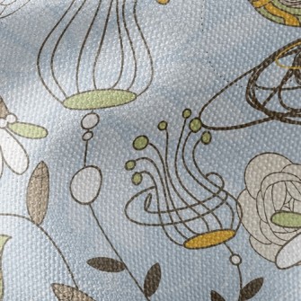 Psychedelic Garden Waterproof Canvas