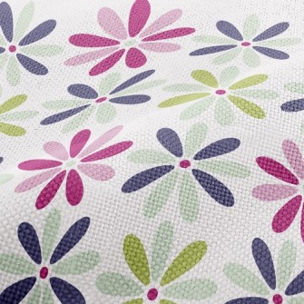 Three-Color Shades Of Floral Performance Linen