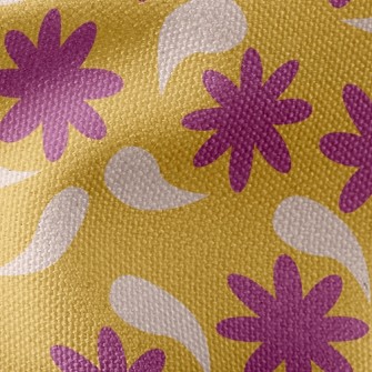 Cute Little Flower Braid Waterproof Canvas