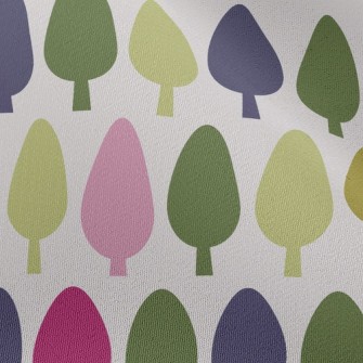Cute Colorful Tree Chiffon