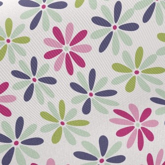 Three-Color Shades Of Floral Twill