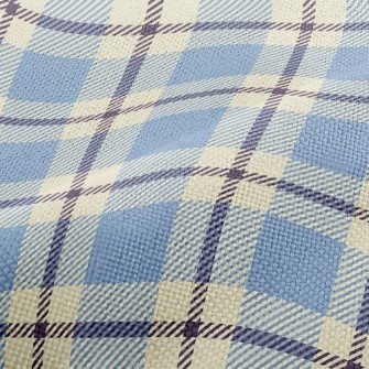 Clean And Tidy Plaid Performance Linen