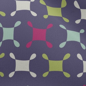 Simple Block Combination Chiffon