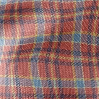 Two-Color Stacked Check Waterproof Canvas