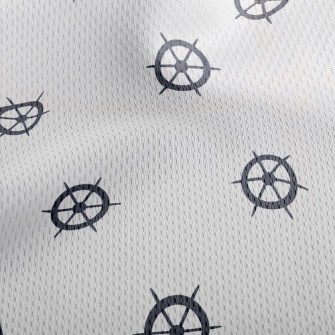 Small Rudder Athletic Mesh Flat Back