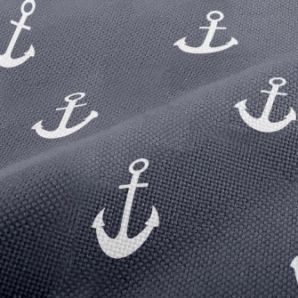 Plain Navy Performance Linen