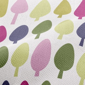 Cute Colorful Tree Performance Linen